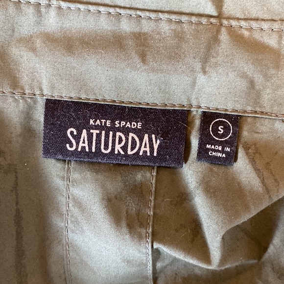 Kate Spade Saturday Olive Button Down - Picture 5 of 7